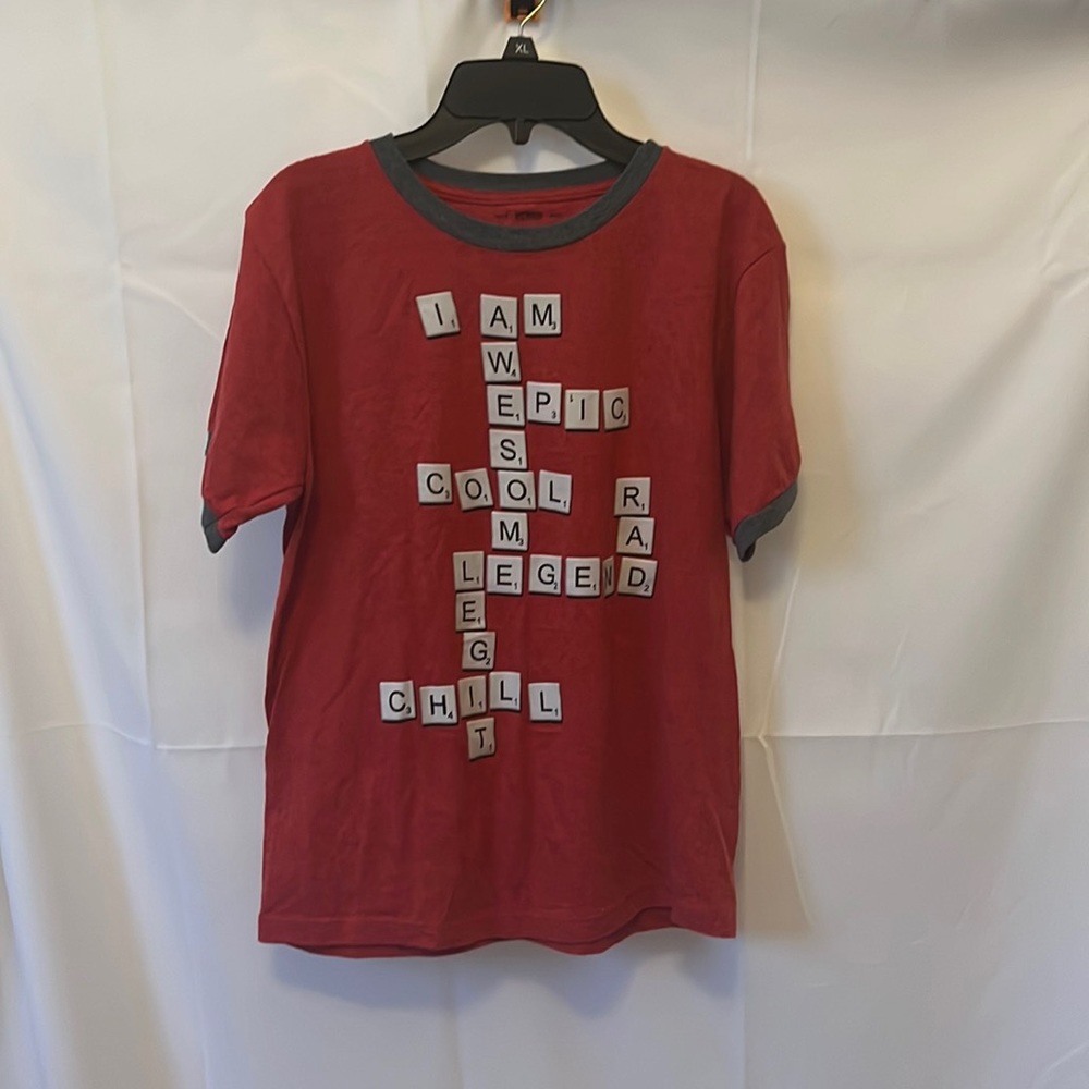 🔴 5 items for $25 Sale! Boy's Urban Pipeline Red Ultimate Tee M